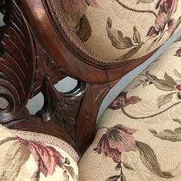 Matching Late Victorian Walnut Suite