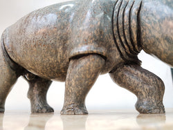 Carved Stone Rhinoceros | Antique & Vintage | Moonee Ponds Antiques | Australia Wide Delivery