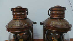 Pair of Masthead Lanterns | Antique & Vintage | Moonee Ponds Antiques | Australia Wide Delivery