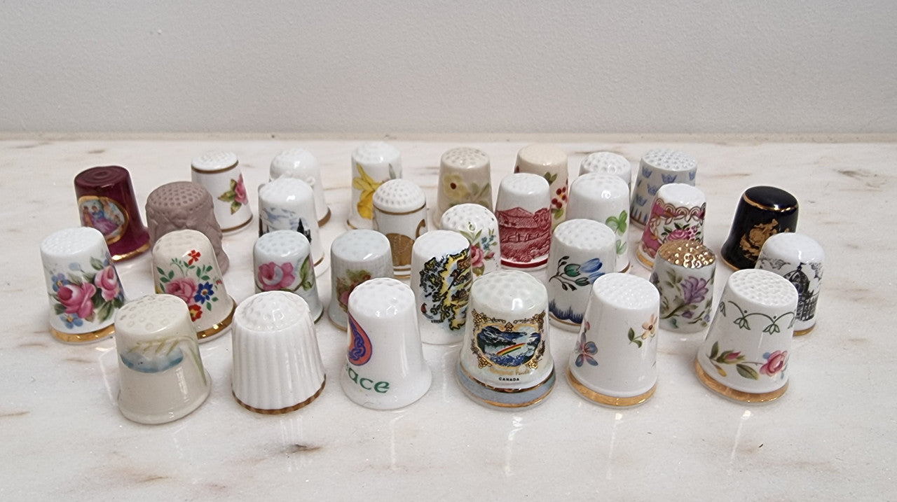 Box of Assorted Interesting Thimbles $10.00 Each
