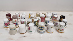 Box of Assorted Interesting Thimbles $10.00 Each | Antique & Vintage | Moonee Ponds Antiques | Australia Wide Delivery