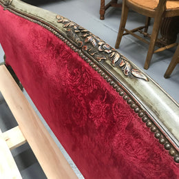 Antique Louis XV Style French Queen Size Bed