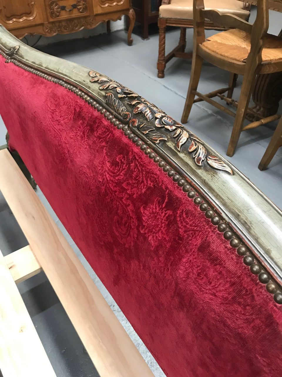 Antique Louis XV Style French Queen Size Bed | Antique & Vintage | Moonee Ponds Antiques | Australia Wide Delivery