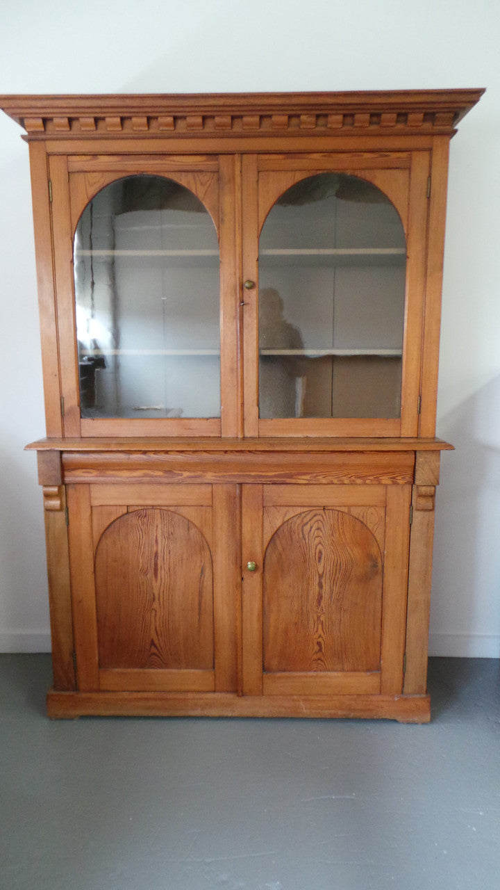 An Impressive Colonial Mid-19th Century Pine Bookcase | Antique & Vintage | Moonee Ponds Antiques | Australia Wide Delivery
