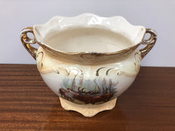 Small Jardiniere With Stag And Roses | Antique & Vintage | Moonee Ponds Antiques | Australia Wide Delivery