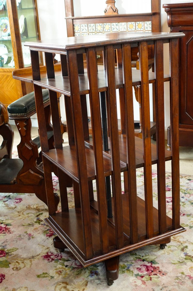 Tasmania Blackwood Revolving Bookcase
