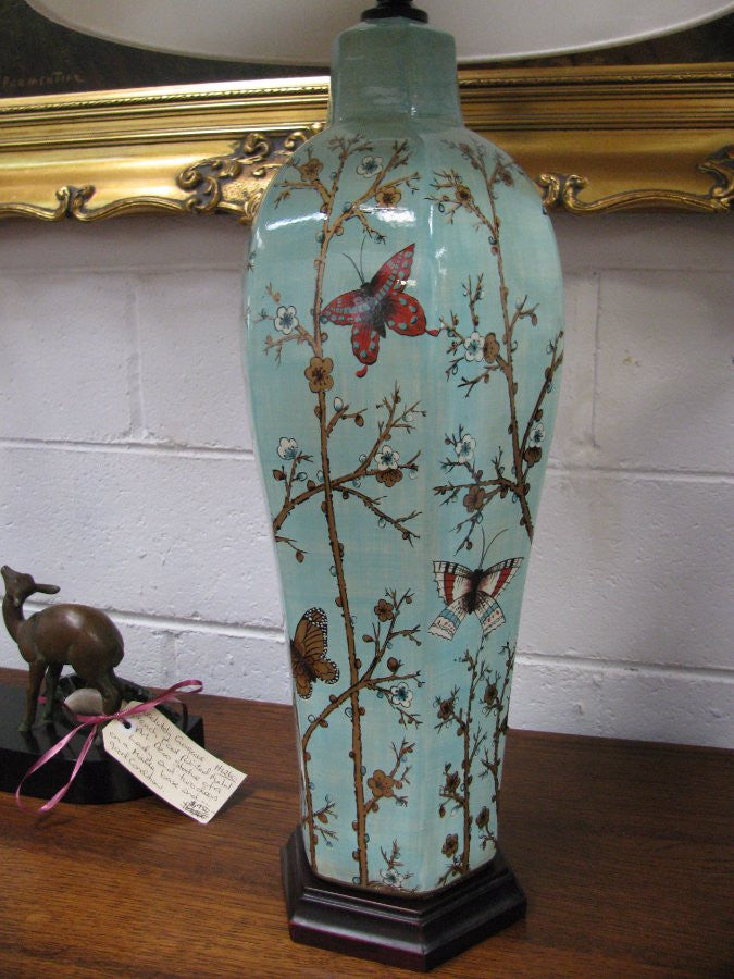 Pair of Decorative Ceramic Lamps