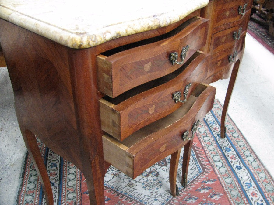 Pair Of French Commode Bedside Cabinets | Antique & Vintage | Moonee Ponds Antiques | Australia Wide Delivery