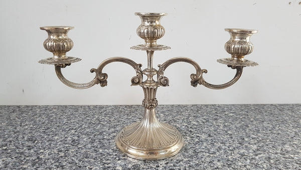 Three Candle Candelabra