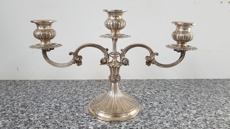 Three Candle Candelabra