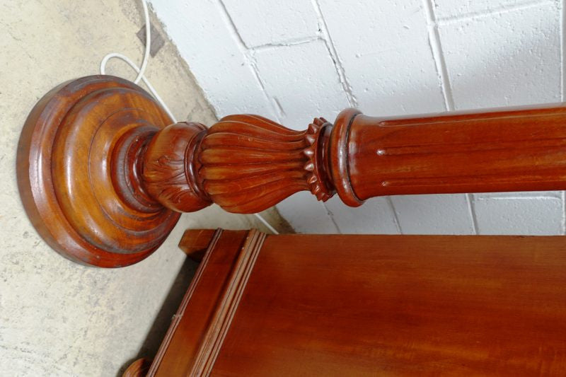 Mahogany Pedestal | Antique & Vintage | Moonee Ponds Antiques | Australia Wide Delivery