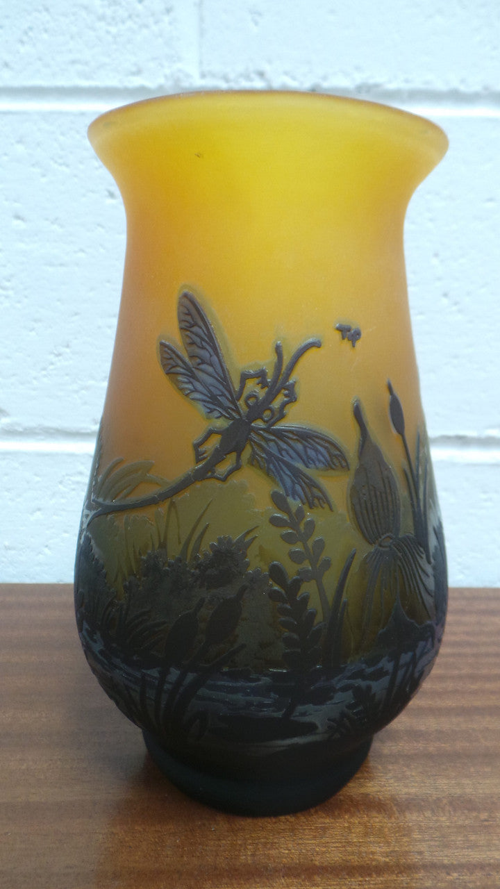 "Galle Style" Romanian Vase | Antique & Vintage | Moonee Ponds Antiques | Australia Wide Delivery