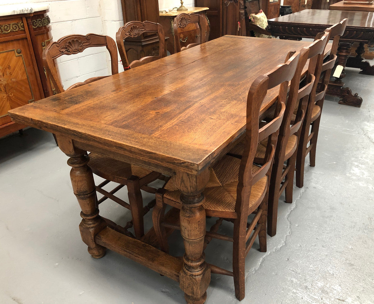 French 19th Century Extension Dining Table | Antique & Vintage | Moonee Ponds Antiques | Australia Wide Delivery