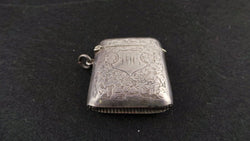 Antique Silver Vesta Case | Antique & Vintage | Moonee Ponds Antiques | Australia Wide Delivery