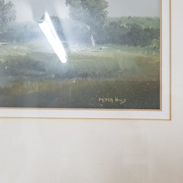 Pair of Framed Paintings by Peter Hicks