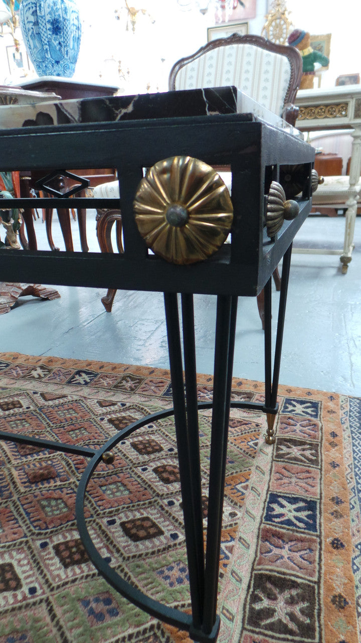 Stunning Portoro Marble Coffee Table | Antique & Vintage | Moonee Ponds Antiques | Australia Wide Delivery