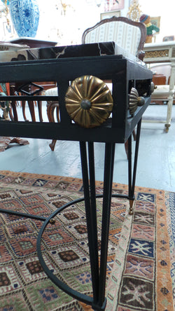 Stunning Portoro Marble Coffee Table | Antique & Vintage | Moonee Ponds Antiques | Australia Wide Delivery