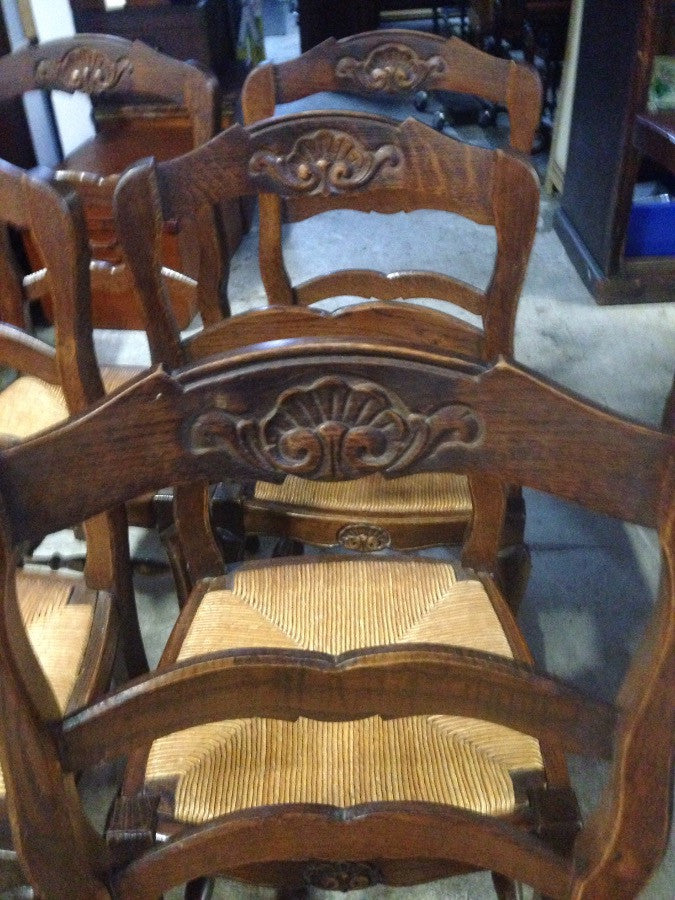 Set 6 French Dining Chairs-2