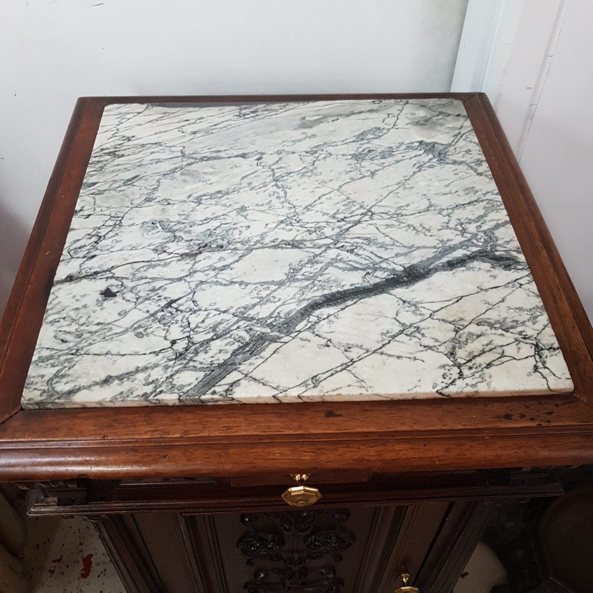French Ornate Bedside Cabinet | Antique & Vintage | Moonee Ponds Antiques | Australia Wide Delivery