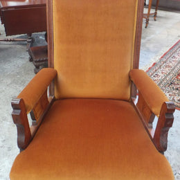 Edwardian Upholstered Chair-1