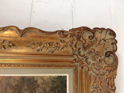 Large Oil Painting Rural Landscape | Antique & Vintage | Moonee Ponds Antiques | Australia Wide Delivery