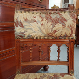 French Walnut Carved Chair