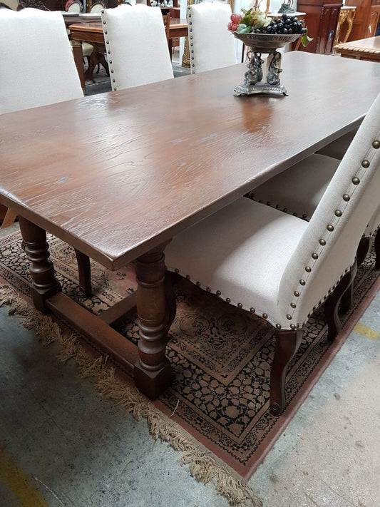 French Provincial Farmhouse Table-2