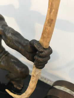 French Art Deco Archer Sculpture | Antique & Vintage | Moonee Ponds Antiques | Australia Wide Delivery
