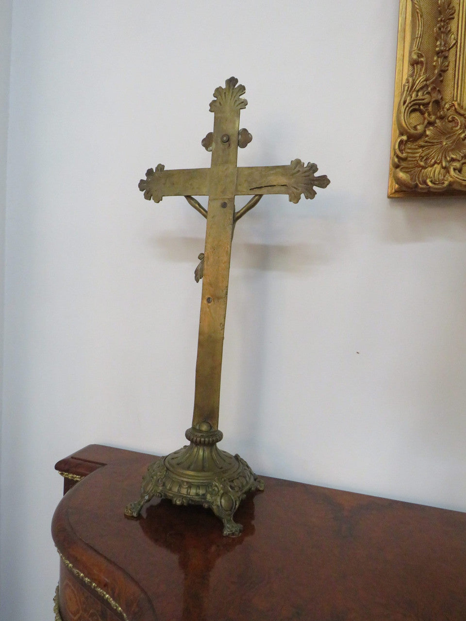 Antique French Bronze Crucifix | Antique & Vintage | Moonee Ponds Antiques | Australia Wide Delivery