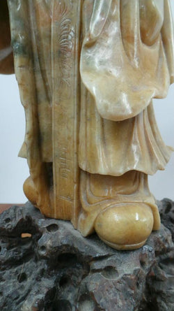 Fabulous Chinese Soapstone God. | Antique & Vintage | Moonee Ponds Antiques | Australia Wide Delivery
