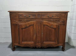 French Walnut Two Door Buffet With Parquetry Top | Antique & Vintage | Moonee Ponds Antiques | Australia Wide Delivery
