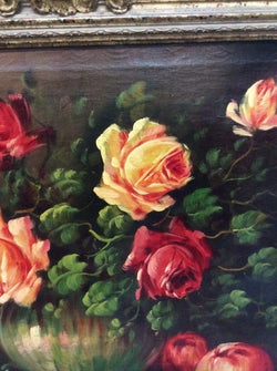 Large European Oil Painting | Antique & Vintage | Moonee Ponds Antiques | Australia Wide Delivery
