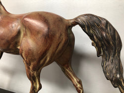 French Art Deco Horse Statue On Marble Base | Antique & Vintage | Moonee Ponds Antiques | Australia Wide Delivery
