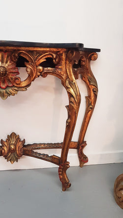French Louis XV Console Table and Matching Mirror | Antique & Vintage | Moonee Ponds Antiques | Australia Wide Delivery
