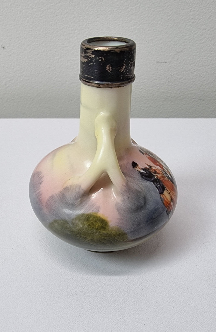 Royal Bayreuth Silver Top Vase Circa 1912 | Antique & Vintage | Moonee Ponds Antiques | Australia Wide Delivery