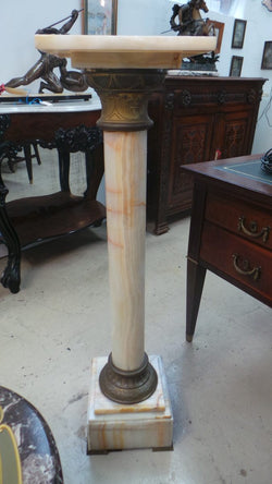 French 19th Century Marble Pedestal | Antique & Vintage | Moonee Ponds Antiques | Australia Wide Delivery