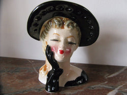 Beautiful Head Vase | Antique & Vintage | Moonee Ponds Antiques | Australia Wide Delivery