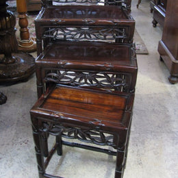 Chinese Rosewood Nest Tables