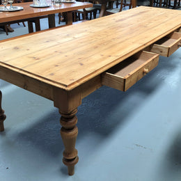 Amazing  Baltic Pine long Dining Table