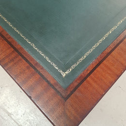 French Mahogany Partners Desk