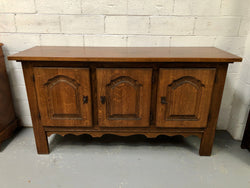 Lovely French Oak Three Door Buffet | Antique & Vintage | Moonee Ponds Antiques | Australia Wide Delivery