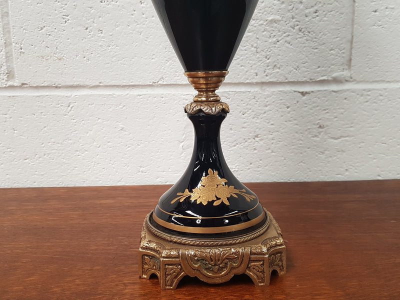 Vintage Sevres Style Hand Painted Vase