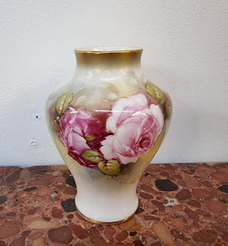 Royal Worcester Hand Painted Vase Signed M. Miller | Antique & Vintage | Moonee Ponds Antiques | Australia Wide Delivery