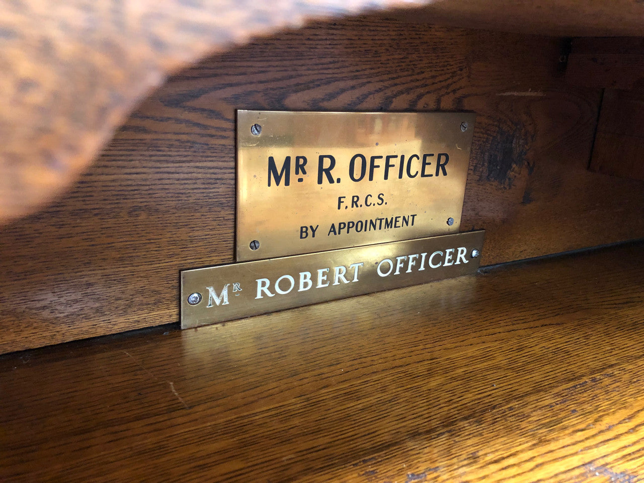 Fabulous American Oak Roll Top Desk