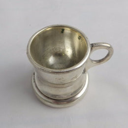 Silver Plate Rum Measure Made By Stokes And Son