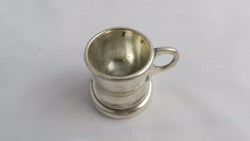 Silver Plate Rum Measure Made By Stokes And Son | Antique & Vintage | Moonee Ponds Antiques | Australia Wide Delivery