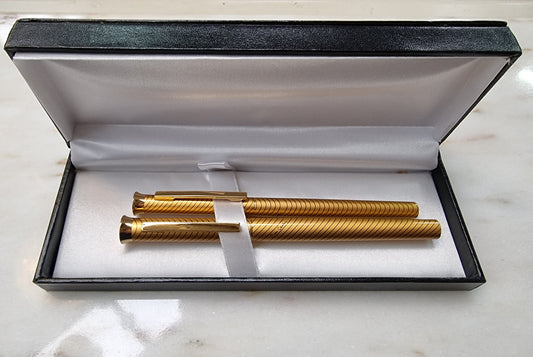 Beautiful Vintage Pierre Cardin pen and fountain pen set.