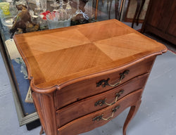 French Cherrywood Small Chest of Three Drawers | Antique & Vintage | Moonee Ponds Antiques | Australia Wide Delivery