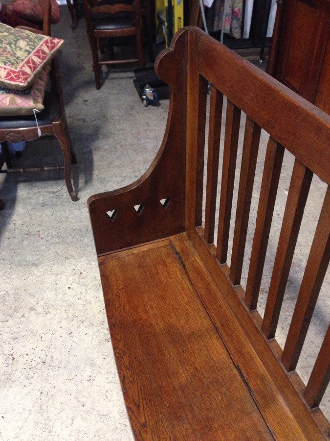 Australian Arts And Crafts Hallseat | Antique & Vintage | Moonee Ponds Antiques | Australia Wide Delivery
