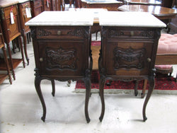 Pair of Stunning French Bedside Cabinets | Antique & Vintage | Moonee Ponds Antiques | Australia Wide Delivery